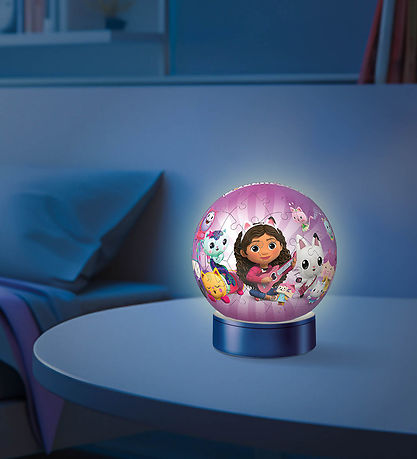 Ravensburger Jigsaw Puzzle - Night Lamp - 3D - 72 Bricks - Gabby