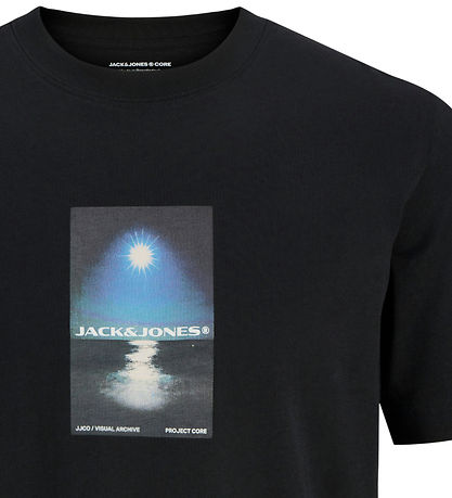 Jack & Jones - Stuttermabolur - JcoCalma mynd - Svart