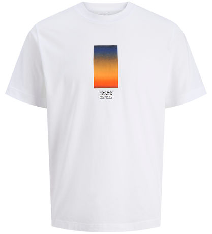 Jack & Jones - Stuttermabolur - JcoCalma mynd - Bright White