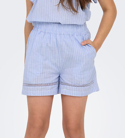 Kids Only Shorts - KogDaimi - Kaschmir Blue/White