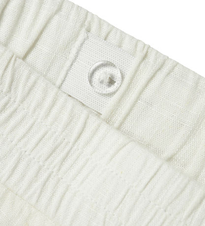 LMTD Shorts - Viscose/Linen - Noos - NlnFinen - White Alyssum