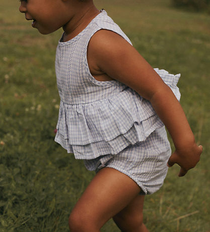 Lil' Atelier Sommerstrampler - NbfHazelle - Zen Blue