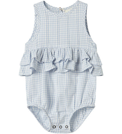 Lil' Atelier Sommerstrampler - NbfHazelle - Zen Blue