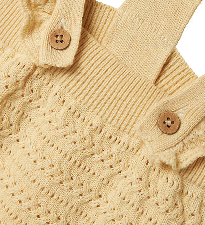 Lil' Atelier Bloomers M. axlaböndum - NbfHope - Prjónað - Sea Mi