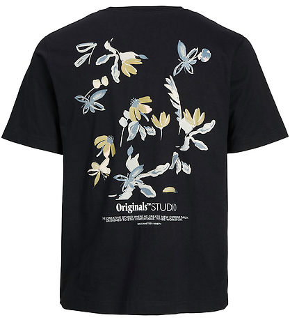 Jack & Jones Stuttermabolur - Jorvarenna - Svart