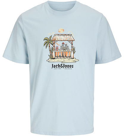 Jack & Jones Stuttermabolur - JorSkull - Skyway