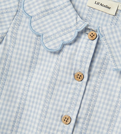 Lil' Atelier Stuttermabolur - NmfHazelle - Zen Blue