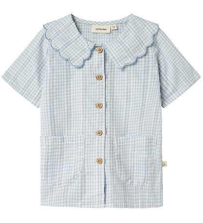 Lil' Atelier Stuttermabolur - NmfHazelle - Zen Blue