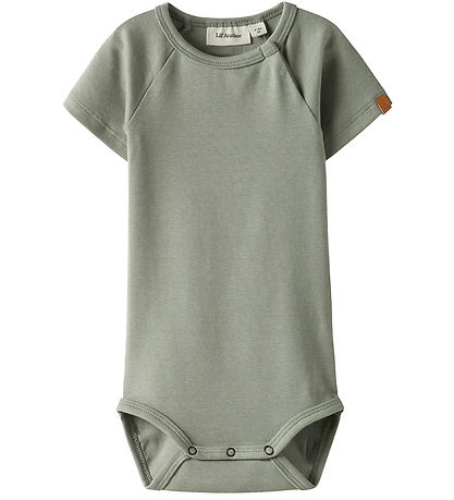 Lil' Atelier Bodysuit s/s - NbmLalo - Seagrass