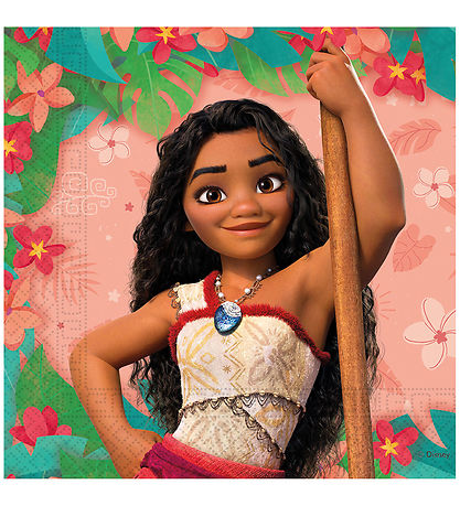 Decorata Party Napkins - 20-pack - 33x33 cm - Moana II