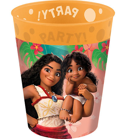 Decorata Party Plastic cups - 4-Pack - 250 mL - Moana II