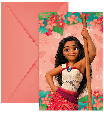 Decorata Party Invitations - 6-Pack - Moana II
