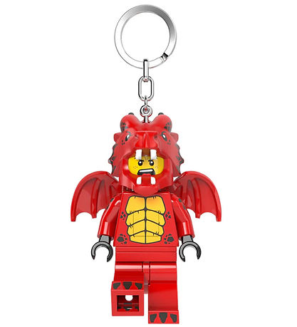 LEGO® Lyklakippa M. Vasaljós - Dragon Guy