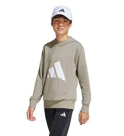 adidas Performance Kapuzenpullover - J BL FT HD 280 - PUTBEI/Whi