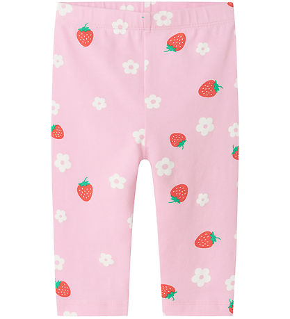 Name It Leggingsit - NmfVivian - Vaaleanpunainen Fosting/Strawbe