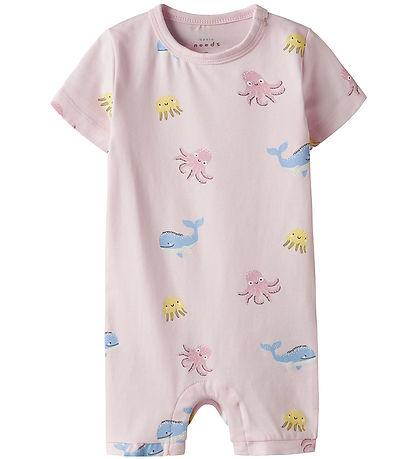 Name It Summer Romper - NbfVandora - Ballerina/Sea Animals