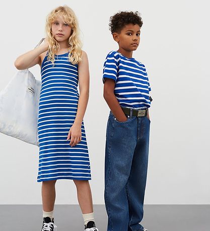 Mads Nørgaard Dress - Rib - Carna - Surf The Web/Vanilla Ice