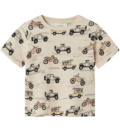 Name It T-shirt - NmmHelsa - Peyote w. Print