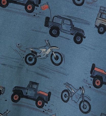 Name It T-shirt - NmmHelsa - Blue Mirage w. Print