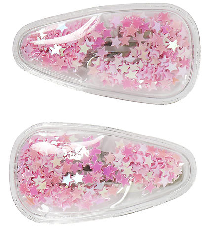 Name It Haarspange - 2er-Pack - NmfConfetti - Ballerina/Pink Sta