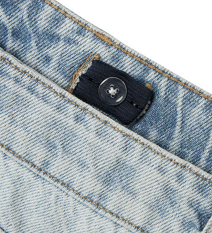 LMTD Stuttbuxur - NlnKim - Light Blue Denim