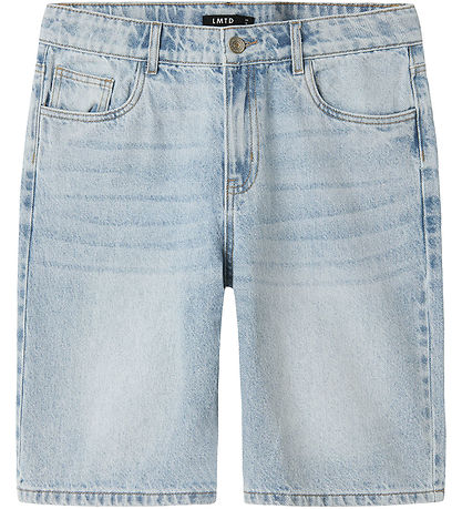 LMTD Stuttbuxur - NlnKim - Light Blue Denim