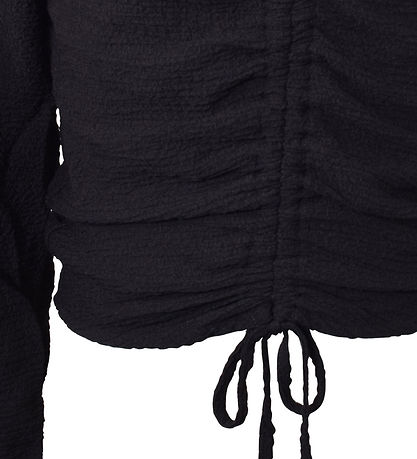 Hound Bluse - Crepe Top - Schwarz