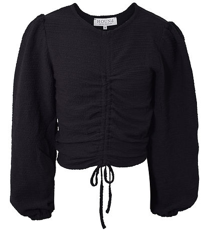 Hound Bluse - Crepe Top - Schwarz