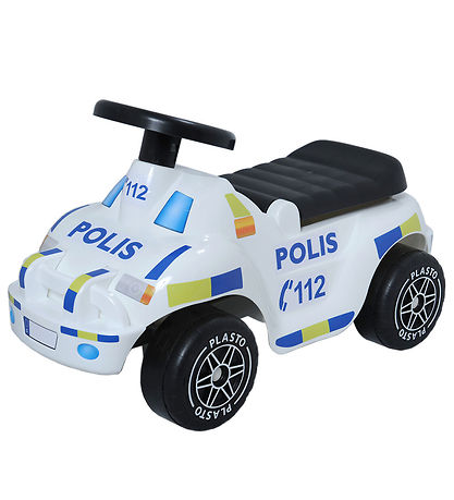 Plasto Polizeiauto - Aus-Road