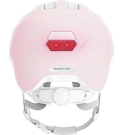Abus Hjólahjálmur - Smiley 3.0 Ace LED - Hreint Rose