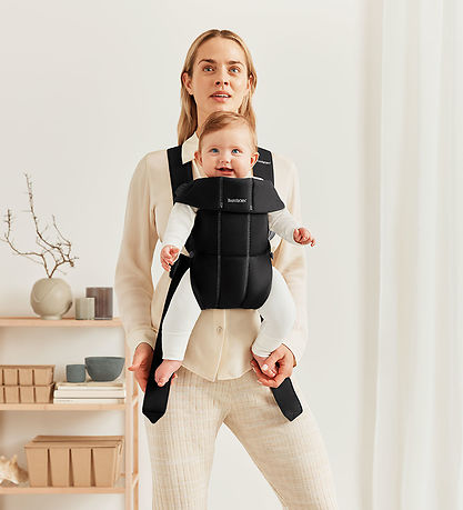 Porte-bébé BabyBjörn - Mini - Tressé - Black
