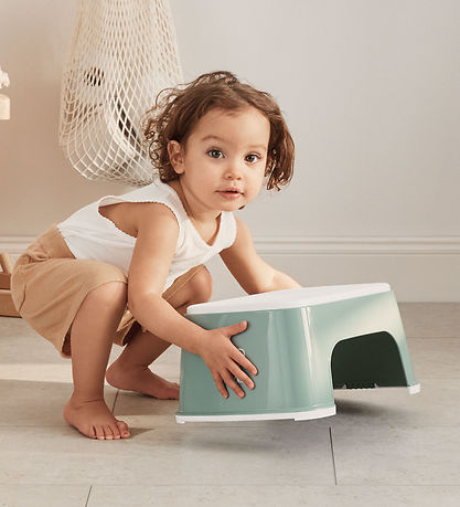 BabyBjörn Hocker - Graugrün/Weiß