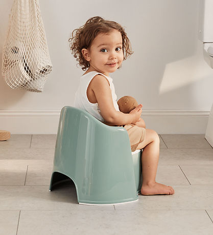 BabyBjörn Töpfchenstuhl - Graugrün/Weiß
