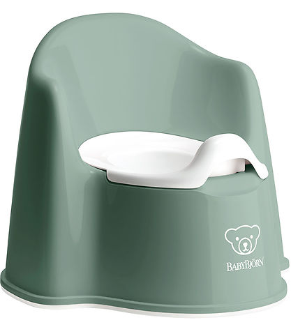 BabyBjörn Töpfchenstuhl - Graugrün/Weiß