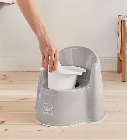 BabyBjörn Töpfchenstuhl - Grau/Weiß