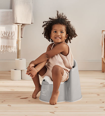 BabyBjörn Töpfchenstuhl - Grau/Weiß