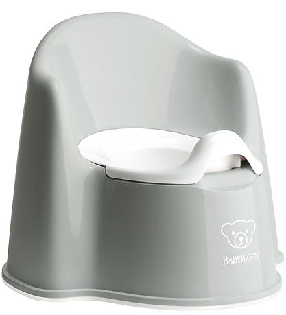BabyBjörn Töpfchenstuhl - Grau/Weiß
