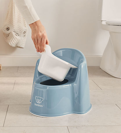 BabyBjörn Töpfchenstuhl - Graublau/Weiß