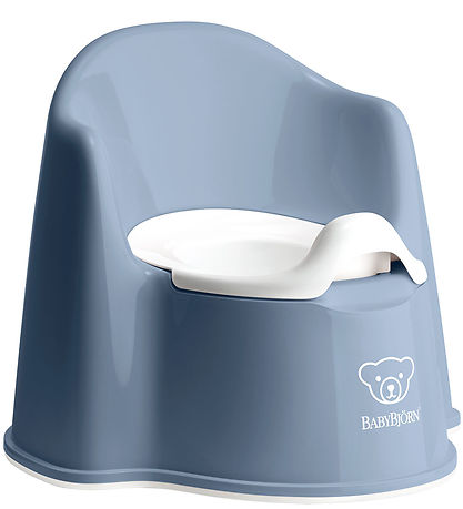 BabyBjörn Töpfchenstuhl - Graublau/Weiß