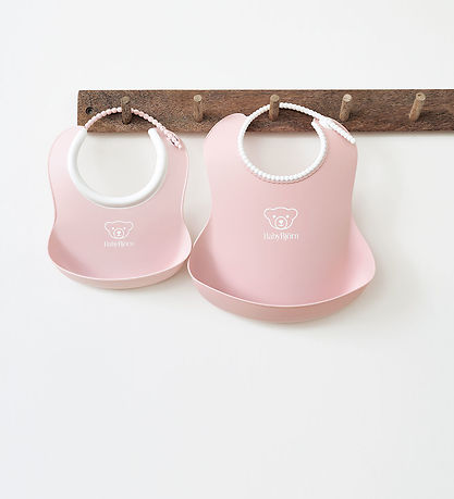 Babybär Lätzchen - 2er-Pack - Rosa