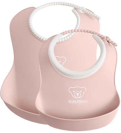Babybär Lätzchen - 2er-Pack - Rosa