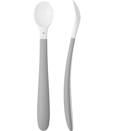 BabyBjørn Löffel – 2er-Pack – Grau