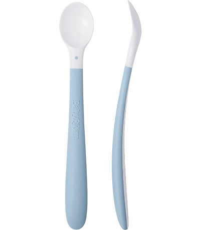 BabyBjørn Löffel – 2er-Pack – Pastellblau