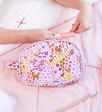A Little Lovely Company Toiletry Bag - Flower Garden