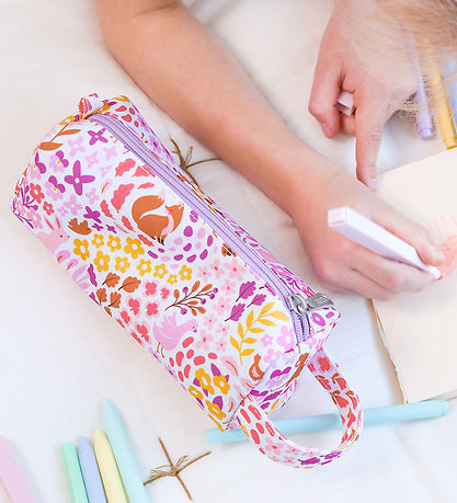 A Little Lovely Company Pencil Case - Flower Garden