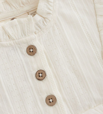 En Fant Blouse - Egret