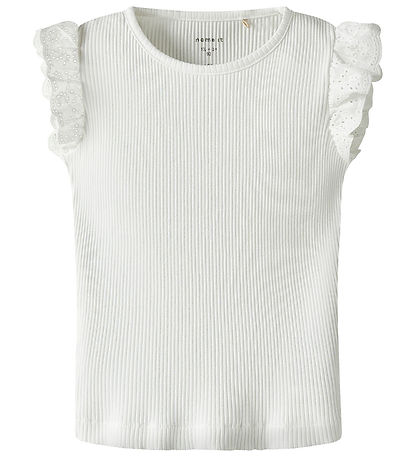 Name It T-paita - Joustinneule - NmfHalina - Bright White M. Pit