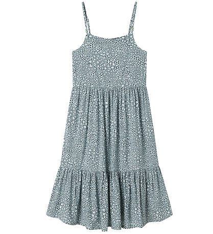 Name It Kleid - NkfJilli - Aqua Grau/Leo