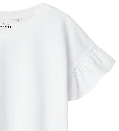 Name It Stuttermabolur - NkfVilukka - Bright White