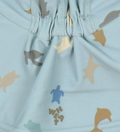 Wheat Badhatt - Tonga - UV40+ - Soft Blue Sea Life